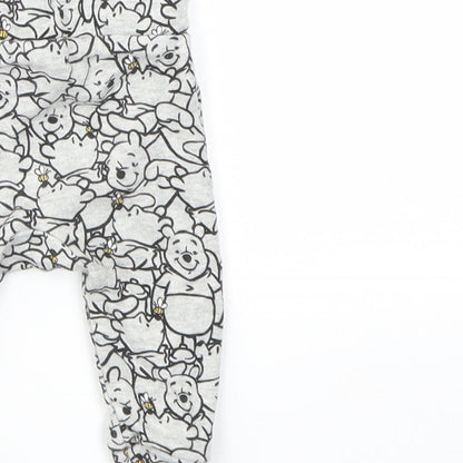 Preworn Baby Grey Animal Print  Capri Leggings Size 3-6 Months