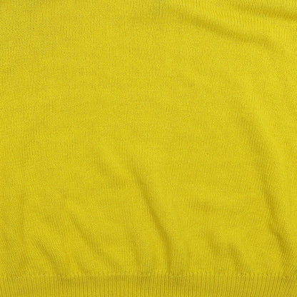 Womens UK Size L Divided Yellow Pullover Jumper