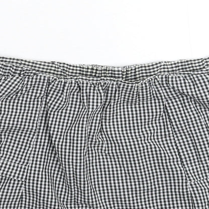 Womens UK Size 8 Topshop Grey Basic Blouse
