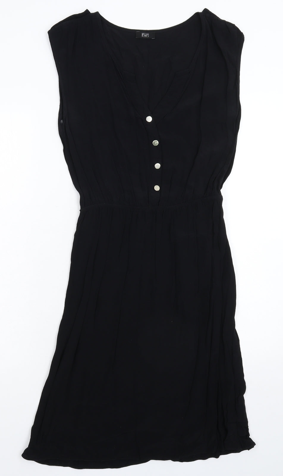 F&F Womens Black   Fit & Flare  Size S