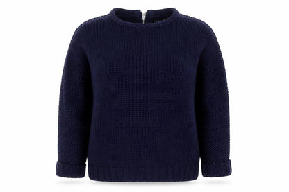 Womens UK Size 8 Topshop Blue Pullover Jumper