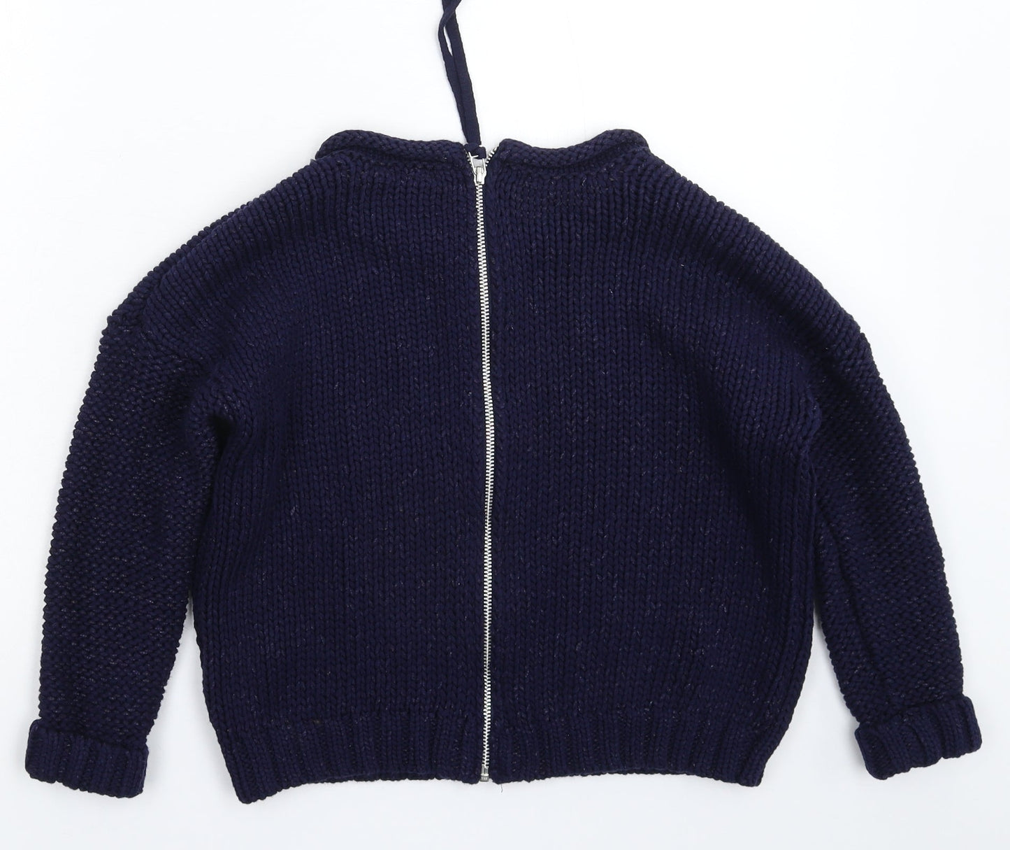 Womens UK Size 8 Topshop Blue Pullover Jumper