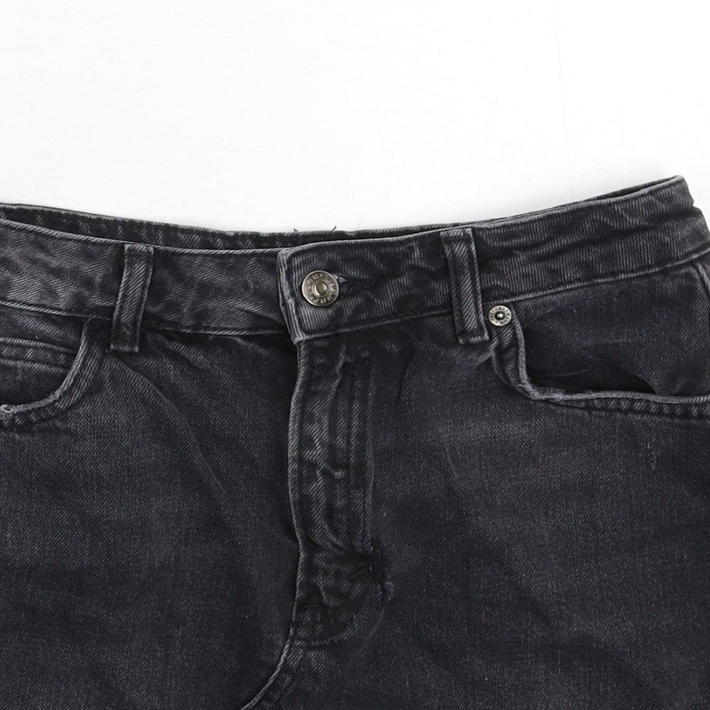Womens UK Size 6 Topshop A-Line Denim Skirt