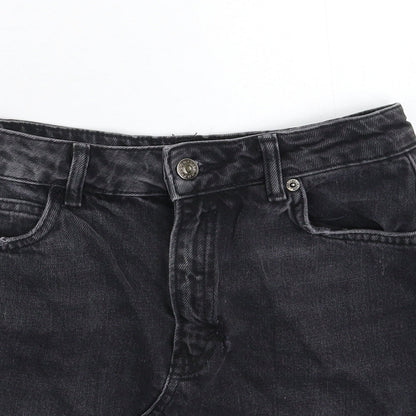 Womens UK Size 6 Topshop A-Line Denim Skirt