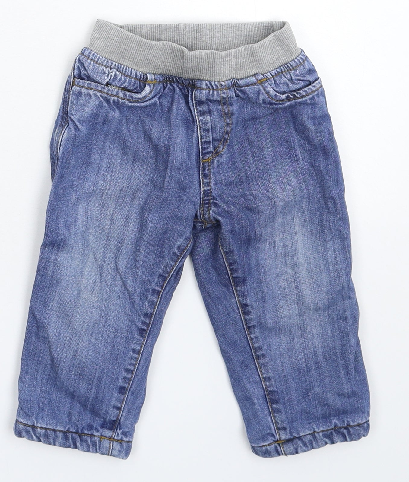 Merc Baby Blue  Denim Capri Jeans Size 9 Months