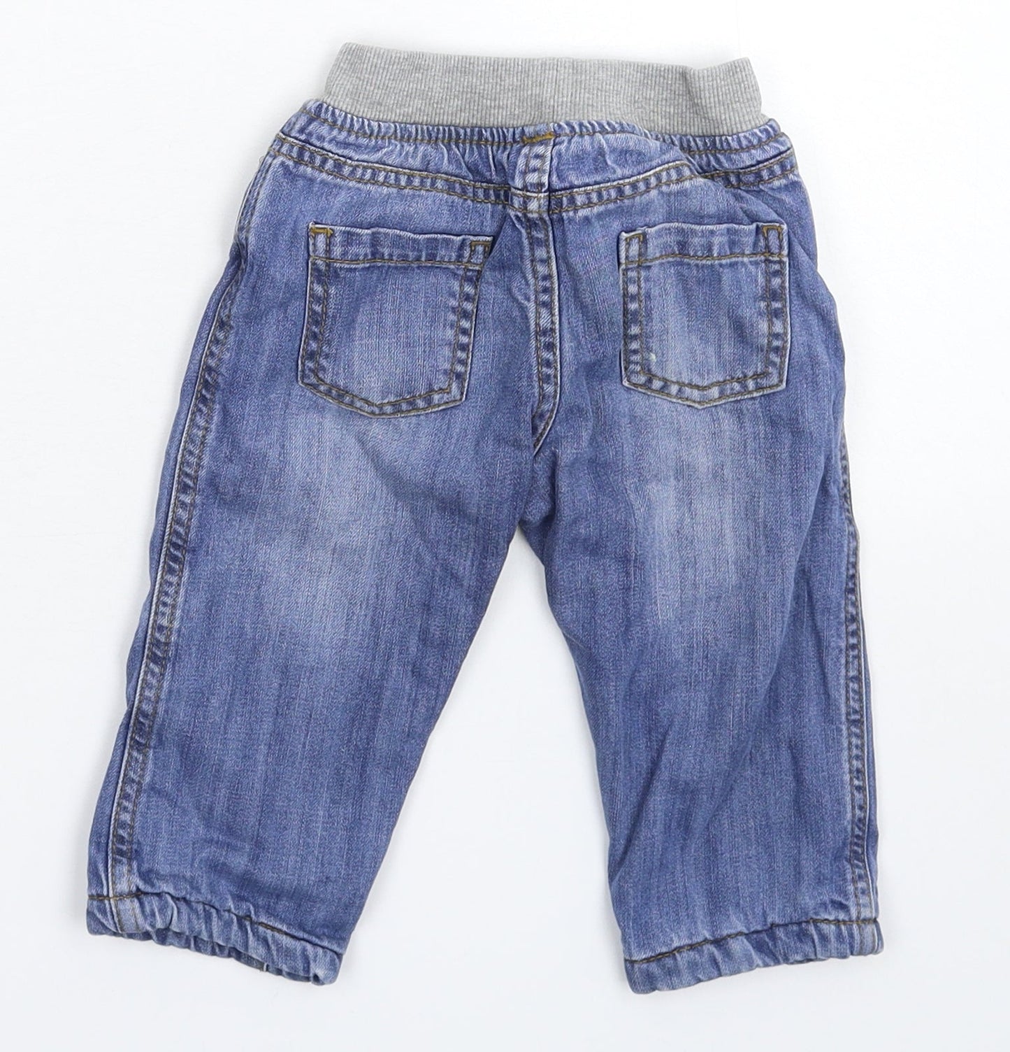 Merc Baby Blue  Denim Capri Jeans Size 9 Months