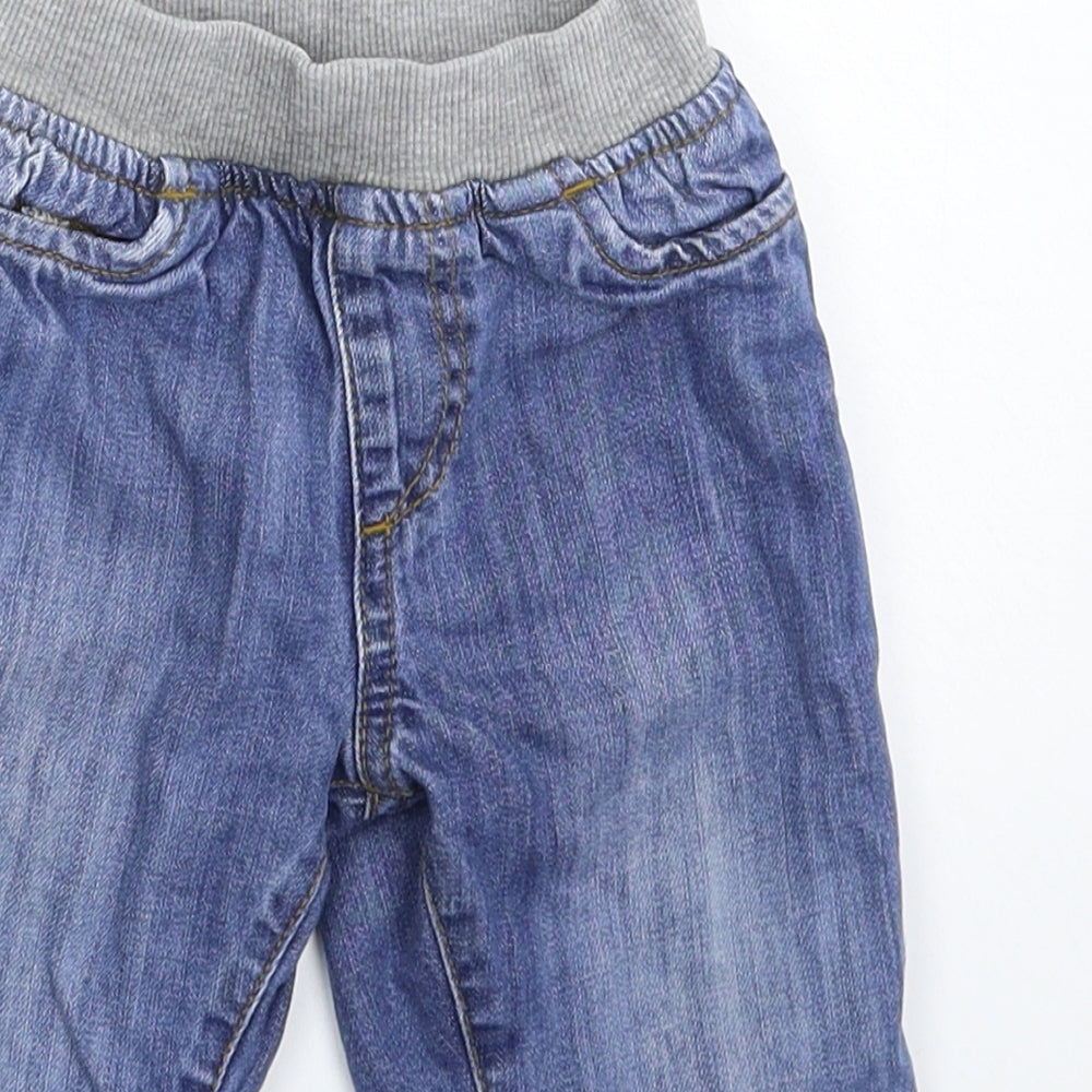 Merc Baby Blue  Denim Capri Jeans Size 9 Months