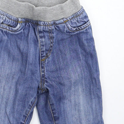 Merc Baby Blue  Denim Capri Jeans Size 9 Months