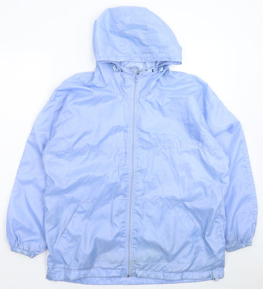 Mens UK Size M Rainy Days Blue Rain Coat