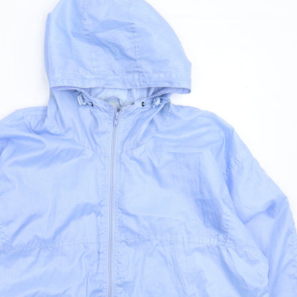 Mens UK Size M Rainy Days Blue Rain Coat