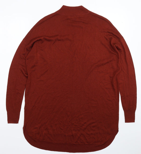 Papaya Womens Brown  Knit Jumper Dress  Size M