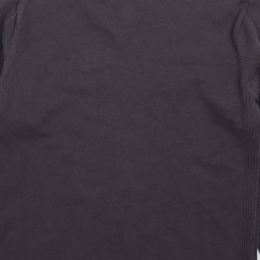 George Mens Grey  Knit Pullover Jumper Size S