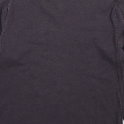 George Mens Grey  Knit Pullover Jumper Size S