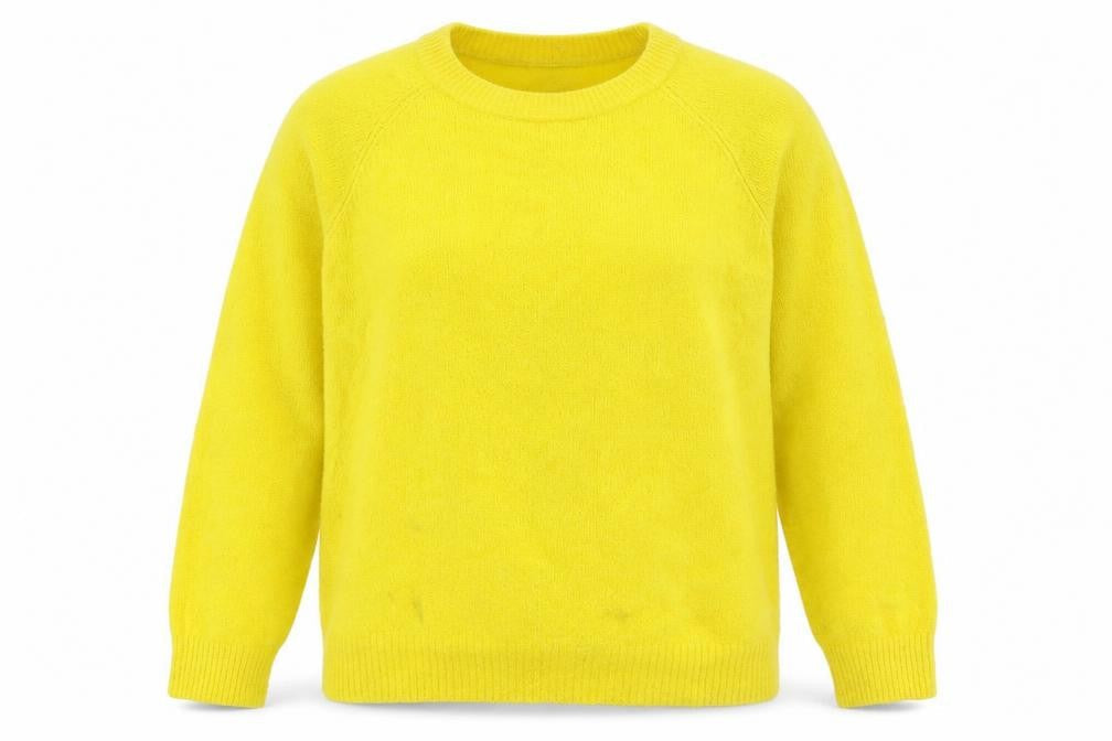 Womens UK Size M H&M Yellow Pullover Jumper