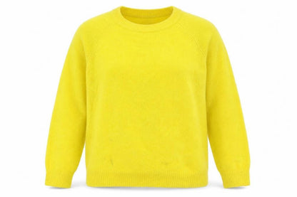Womens UK Size M H&M Yellow Pullover Jumper