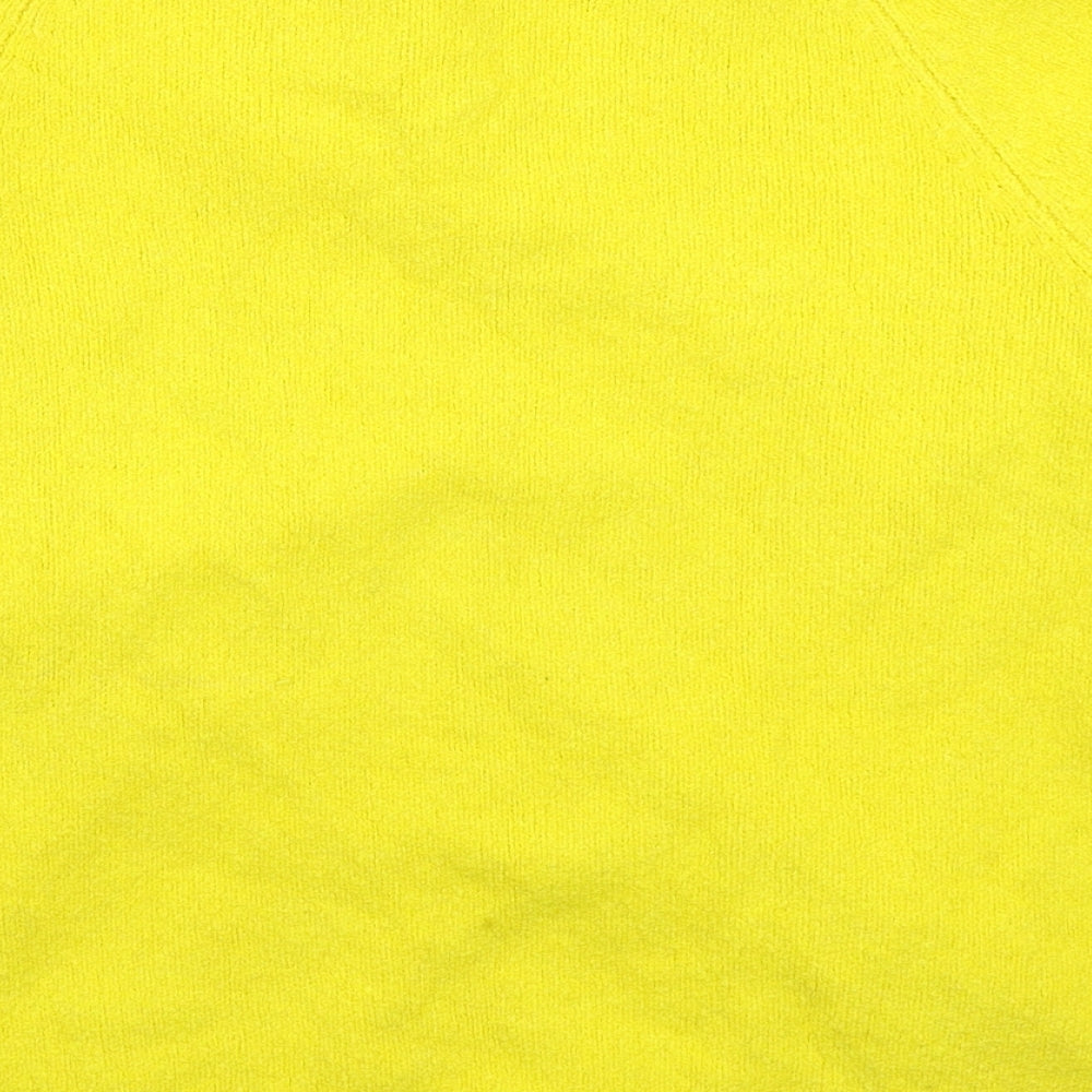Womens UK Size M H&M Yellow Pullover Jumper