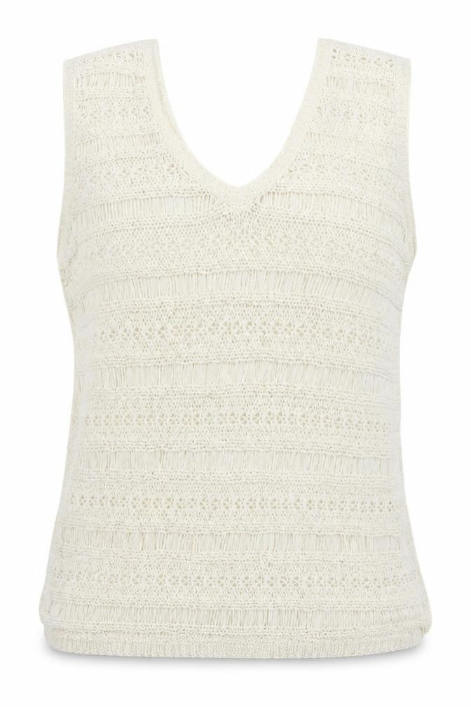 Womens UK Size 10 M&Co White Pullover Jumper