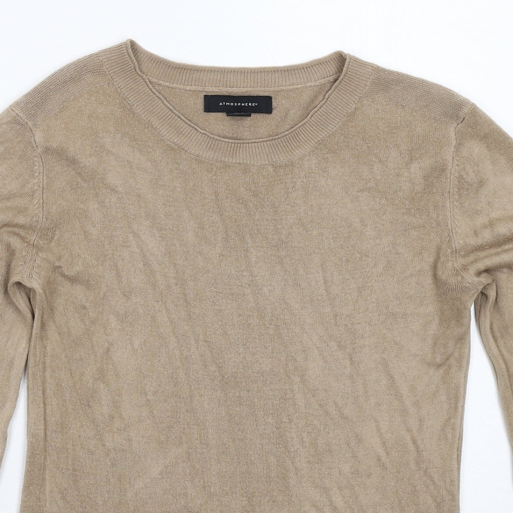 Womens UK Size 10 Atmosphere Grey Pullover Jumper