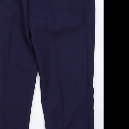 Ted Taylor Mens Blue   Dress Pants Trousers Size 40 L29 in