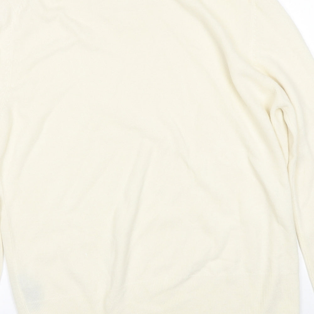 Womens UK Size 12 Very Beige Pullover Jumper
