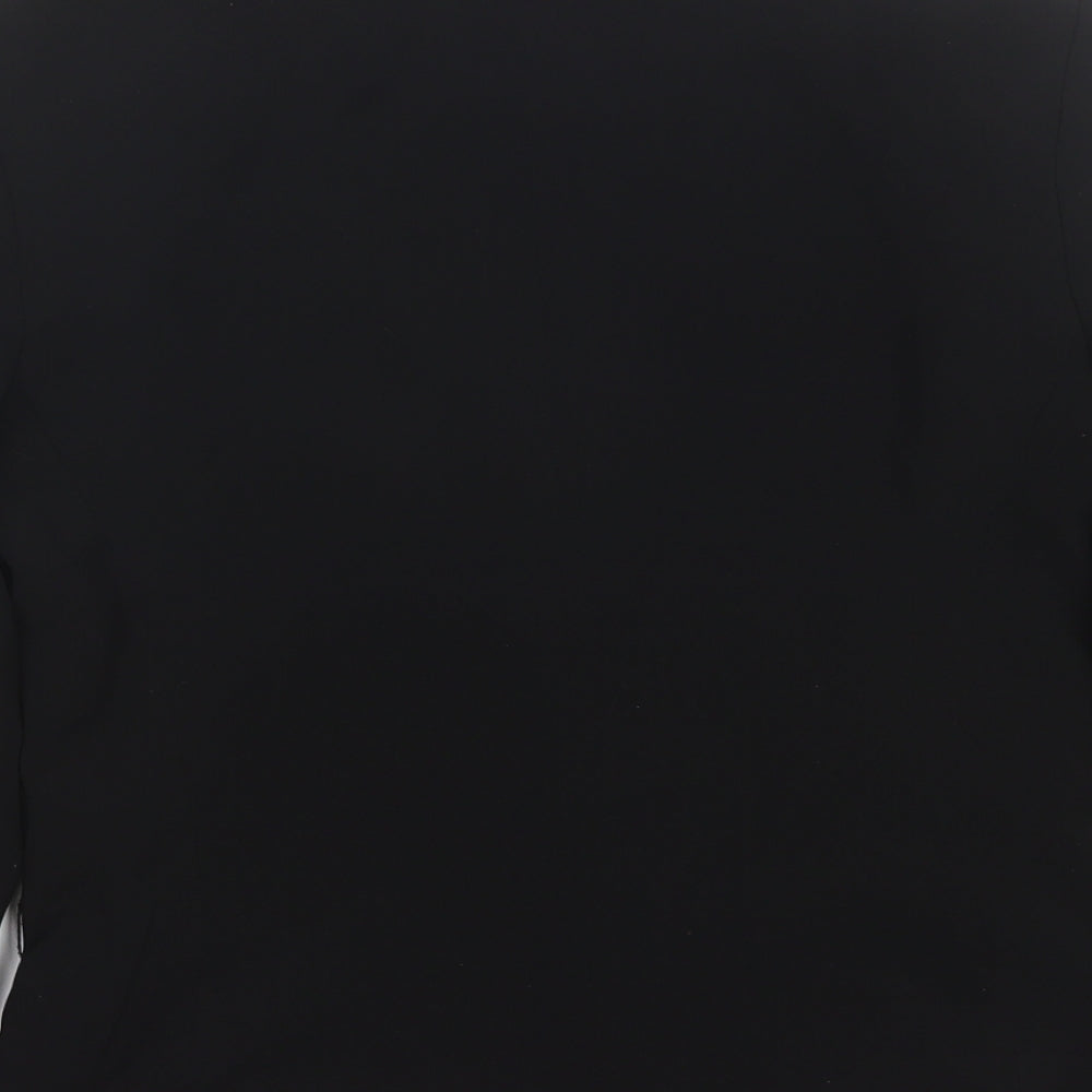 H&M Womens Black   Jacket Suit Size 6