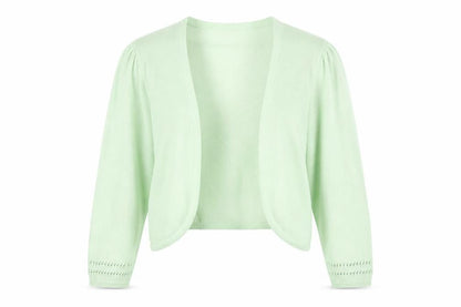 Womens UK Size 10 Atmosphere Green Cape Jumper