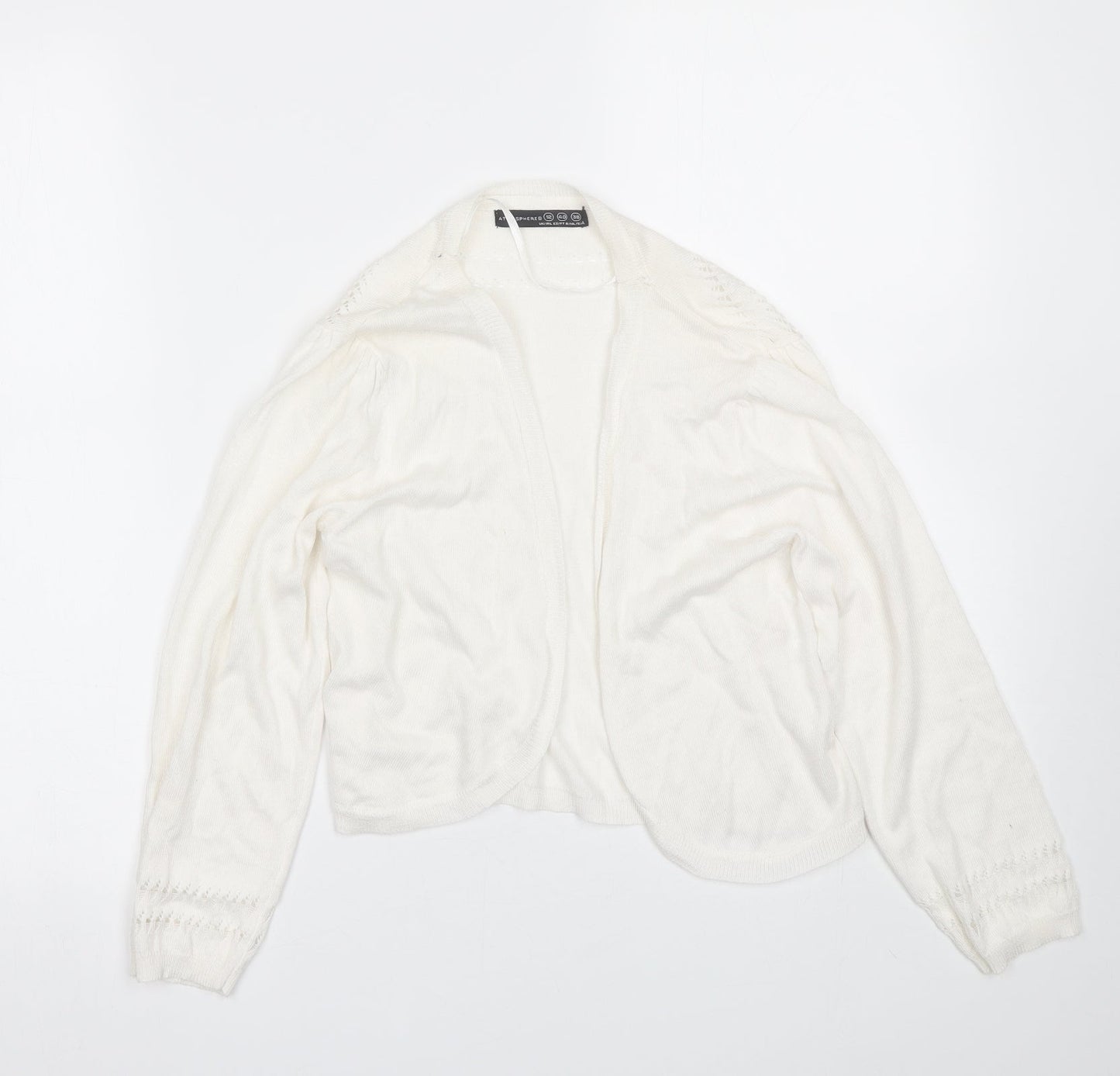 Atmosphere Womens White   Cape Jumper Size 12