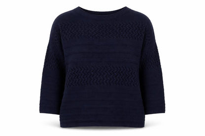 Bonmarché Womens Blue Pullover Jumper Size S