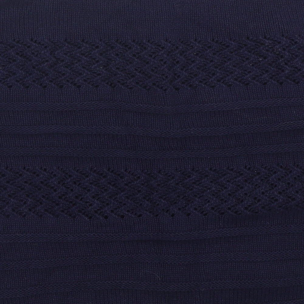 Womens UK Size S Bonmarché Blue Pullover Jumper