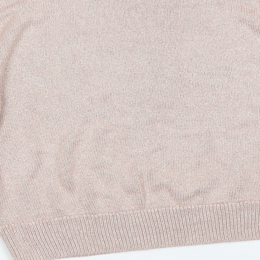 Womens UK Size L H&M Pink Pullover Jumper