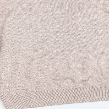 Womens UK Size L H&M Pink Pullover Jumper