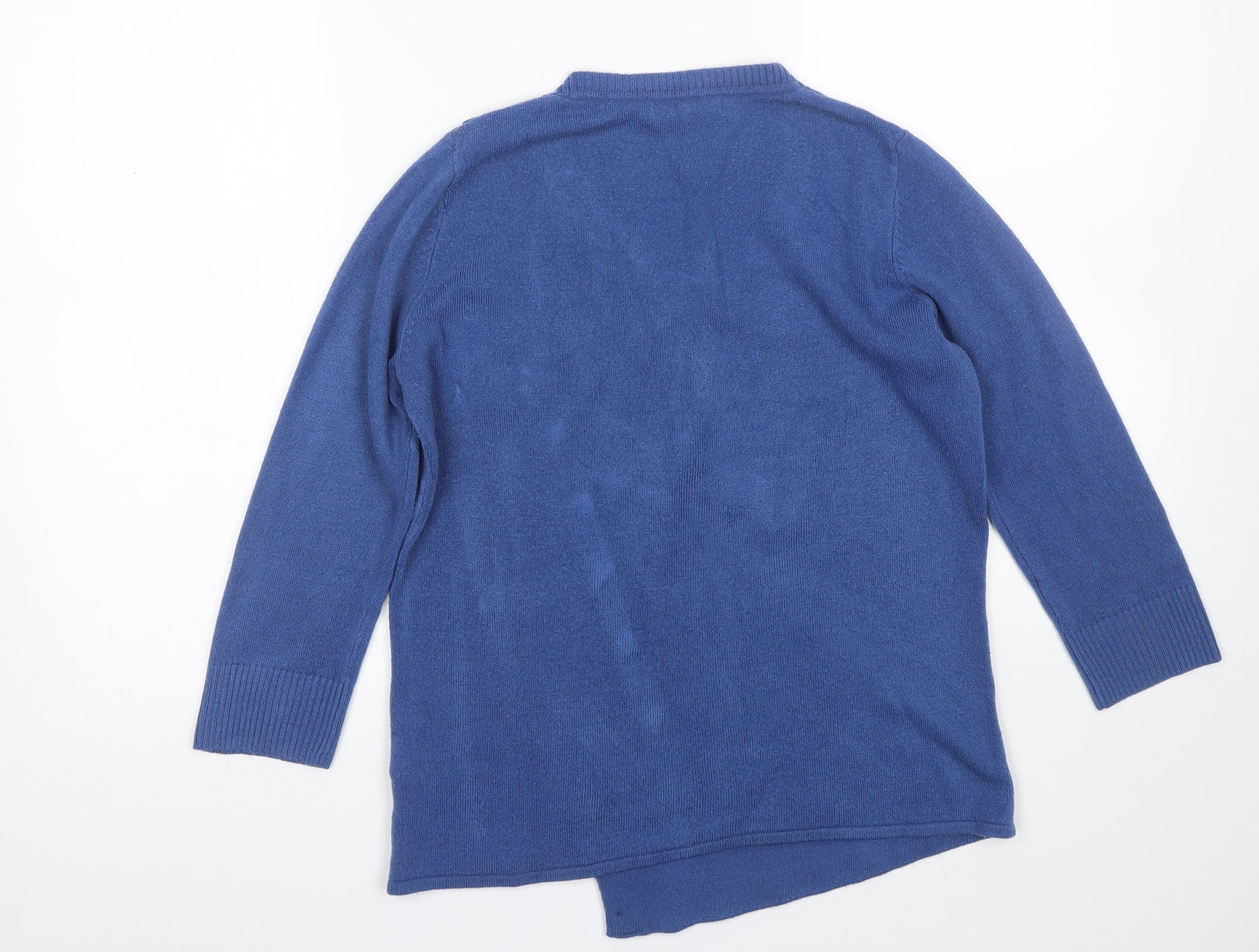 Womens UK Size 12 Per Una Blue Pullover Jumper