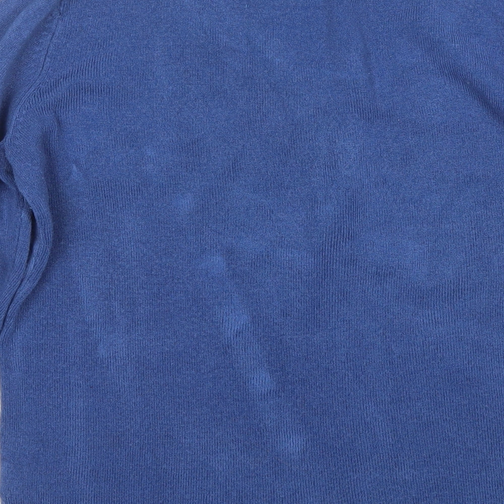Womens UK Size 12 Per Una Blue Pullover Jumper
