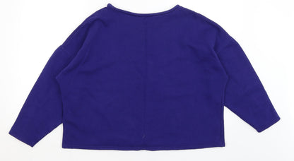 Womens UK Size M Zara Pink Pullover Jumper
