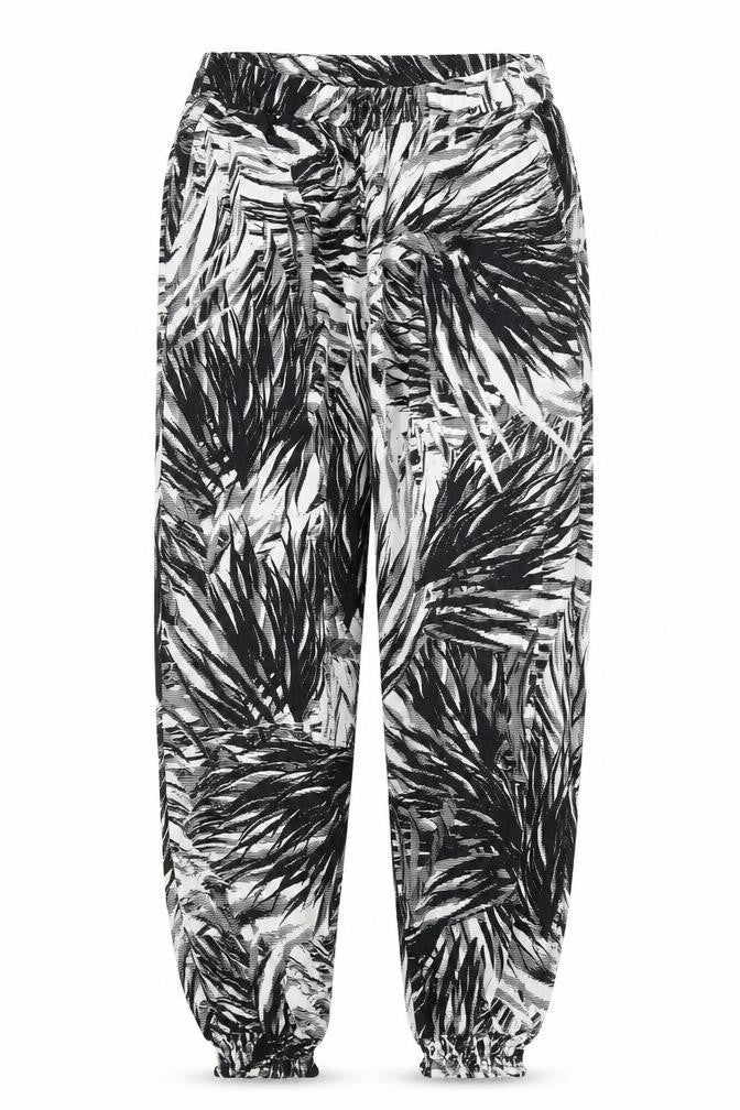 Womens UK Size S F&F Regular Fit Harem White Trousers