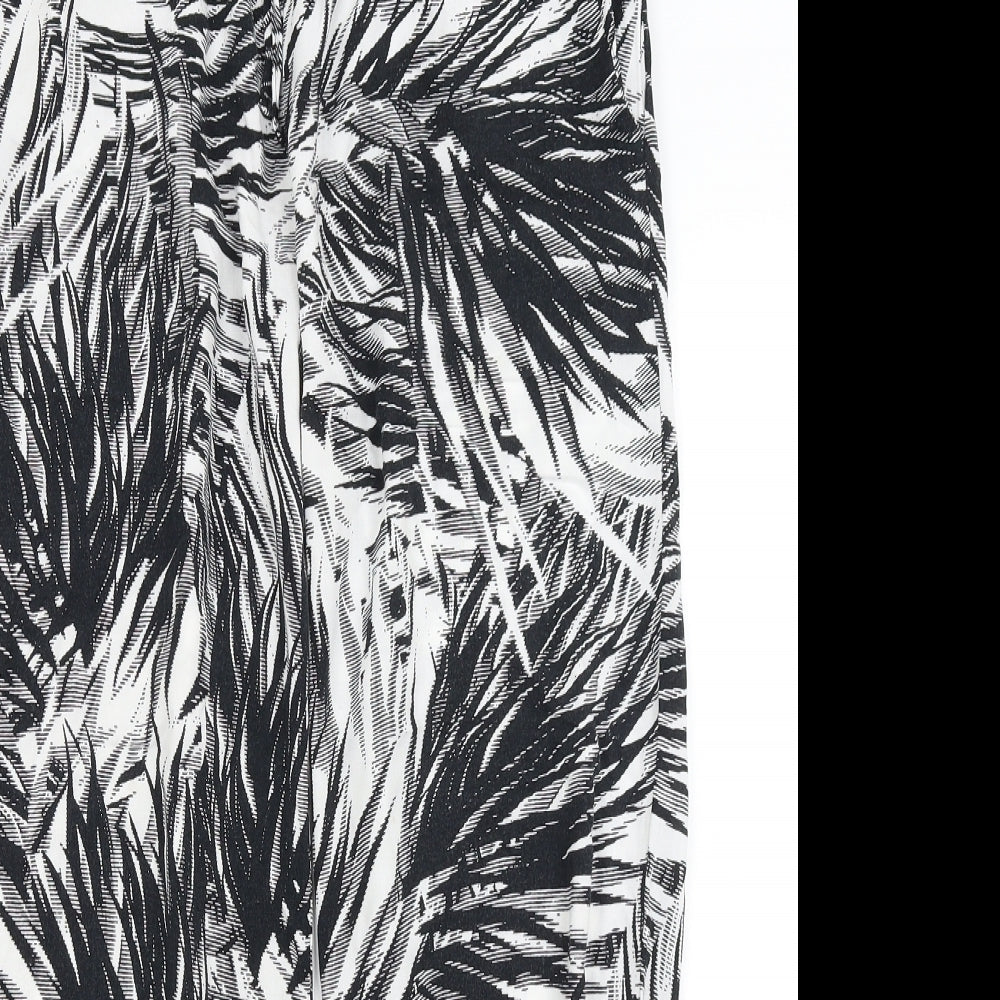 F&F Womens White   Harem Trousers Size S L26 in