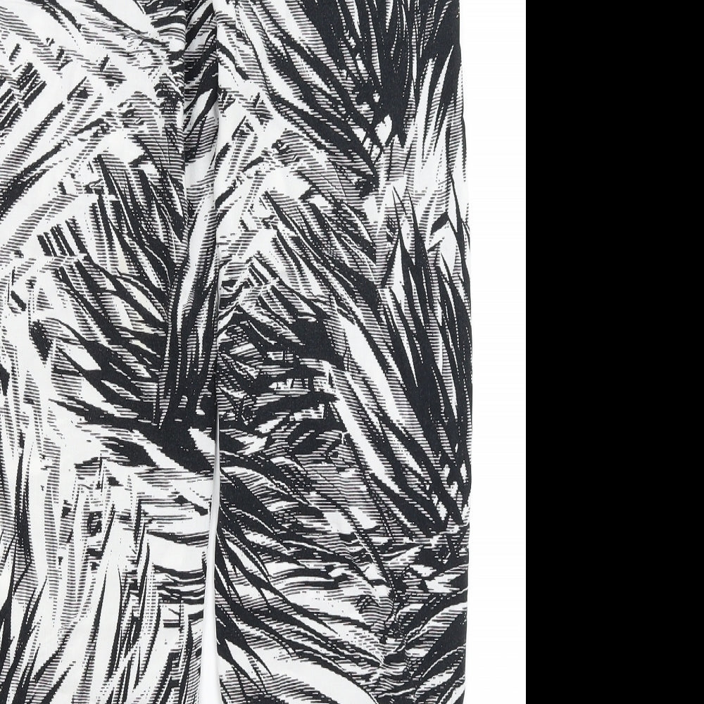 F&F Womens White   Harem Trousers Size S L26 in