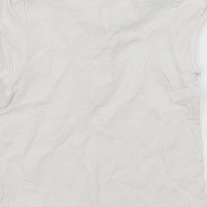 Matalan Girls White   Basic Polo Size 5 Years