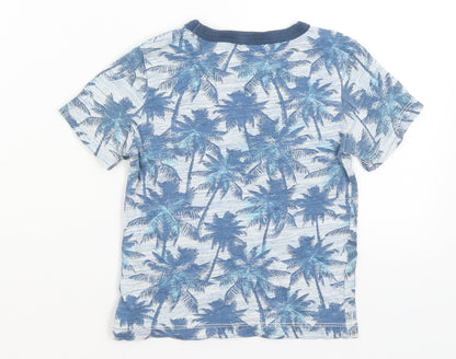 H&M Boys Blue   Basic T-Shirt Size 3-4 Years  - Blue Cove