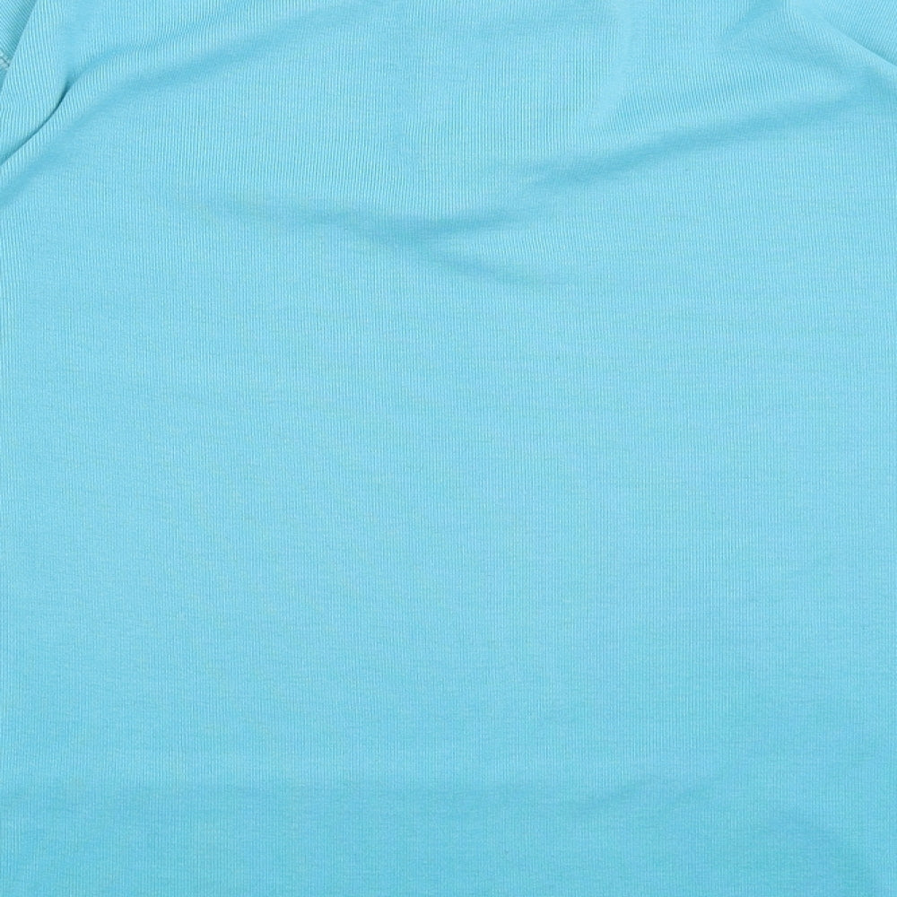 Womens UK Size L Preworn Blue Pullover Jumper