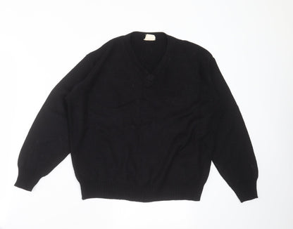 Womens UK Size 18 Preworn Black Pullover Jumper