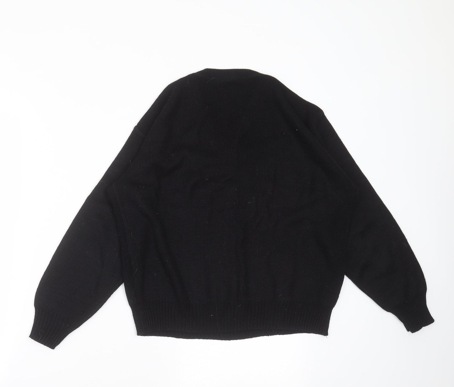 Womens UK Size 18 Preworn Black Pullover Jumper
