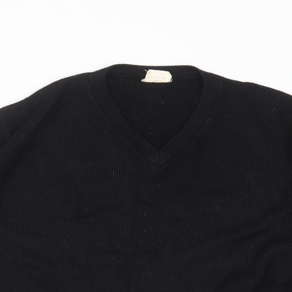 Womens UK Size 18 Preworn Black Pullover Jumper