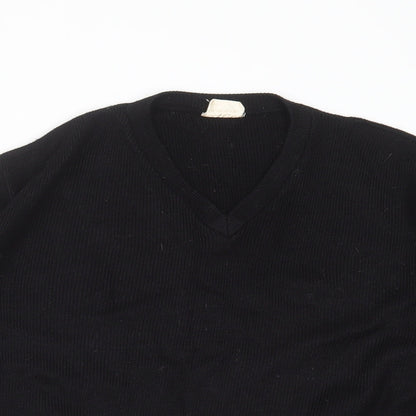 Womens UK Size 18 Preworn Black Pullover Jumper
