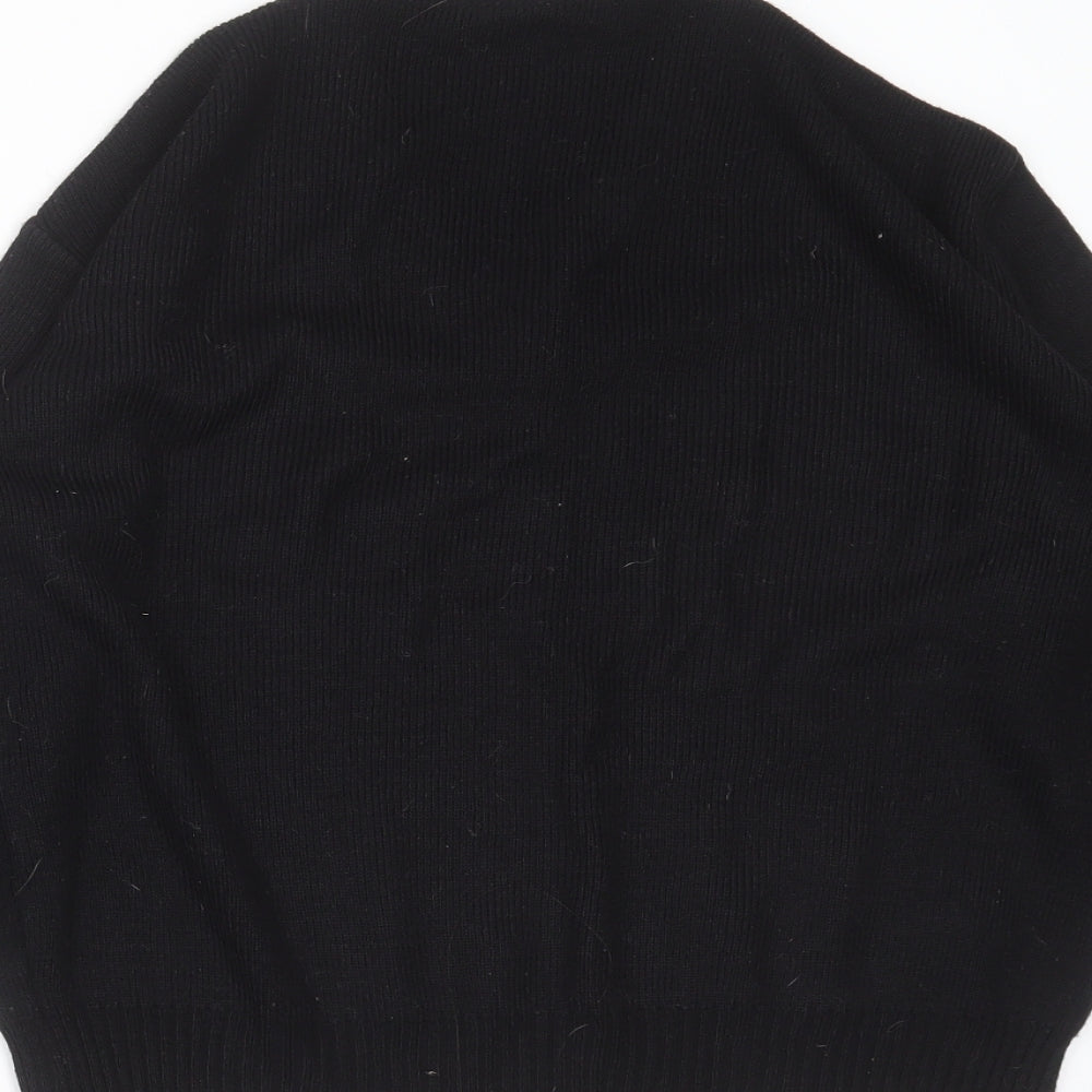 Womens UK Size 18 Preworn Black Pullover Jumper
