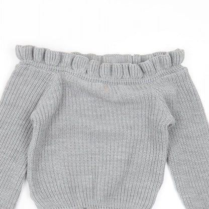 Womens UK Size 6 Select Grey Pullover Jumper