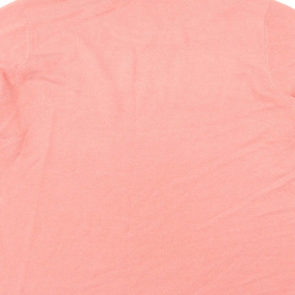 Love knitwear Womens Pink  Knit Pullover Jumper Size 18