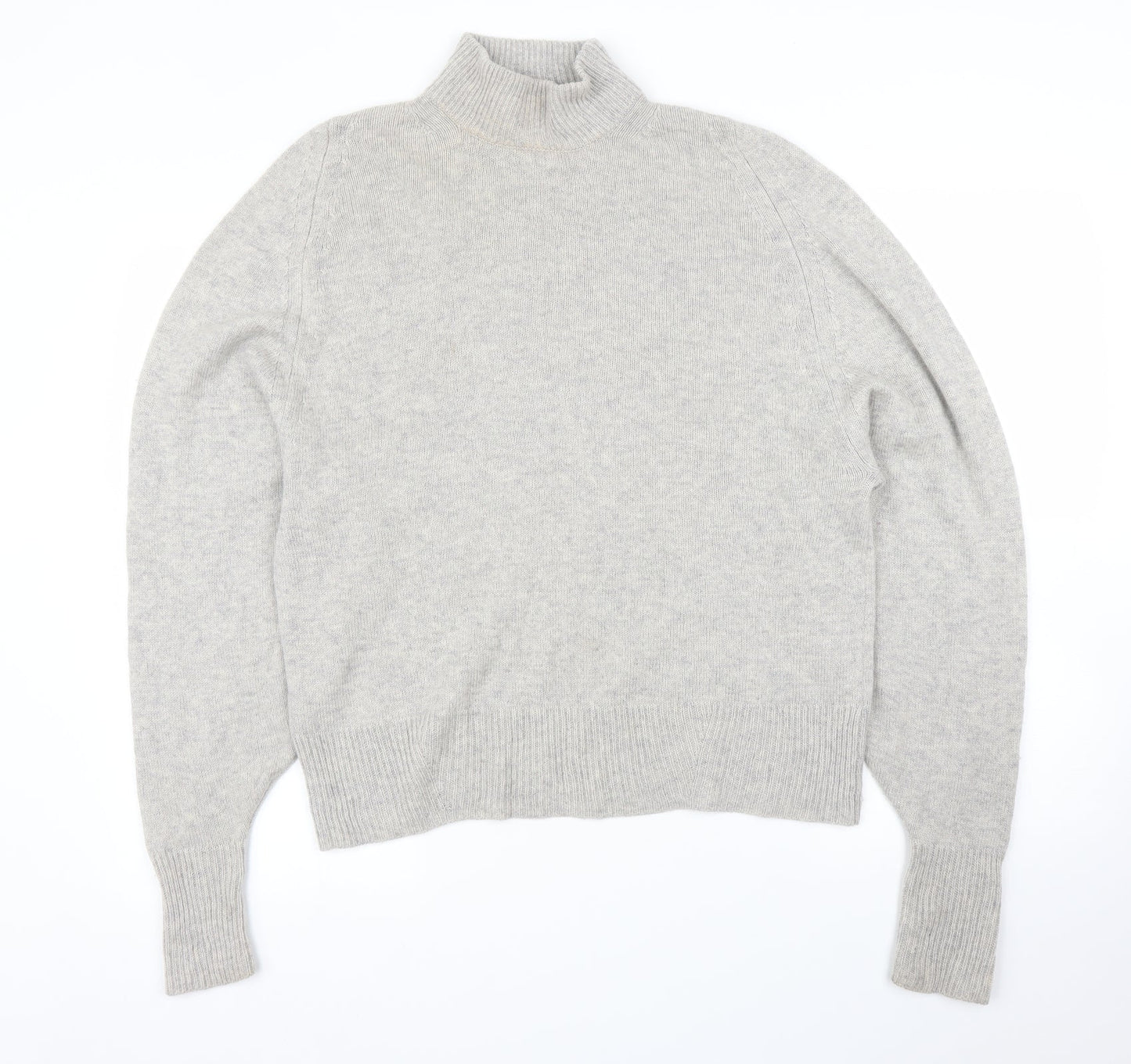 Womens UK Size M Preworn Grey Pullover Jumper