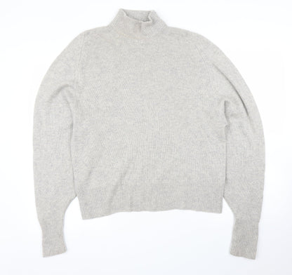Womens UK Size M Preworn Grey Pullover Jumper