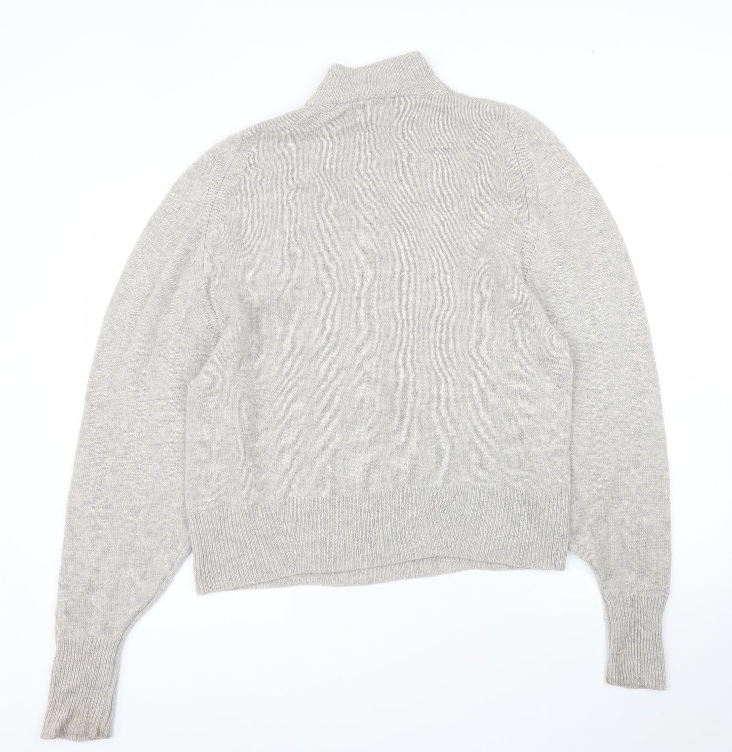Womens UK Size M Preworn Grey Pullover Jumper
